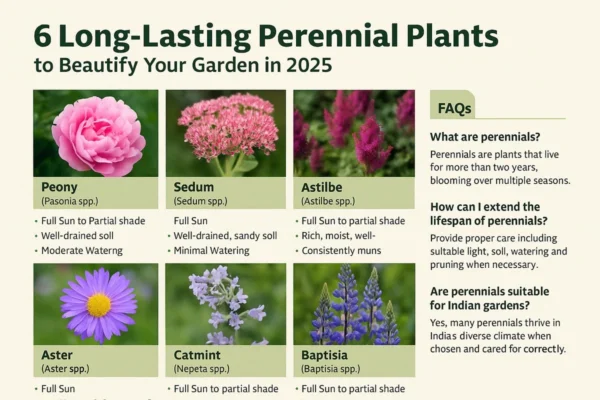 6 Long-Lasting Perennial Plants