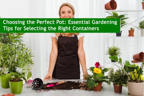 Choosing the Perfect Pot: Essential Gardening Tips for Selecting the Right Containers