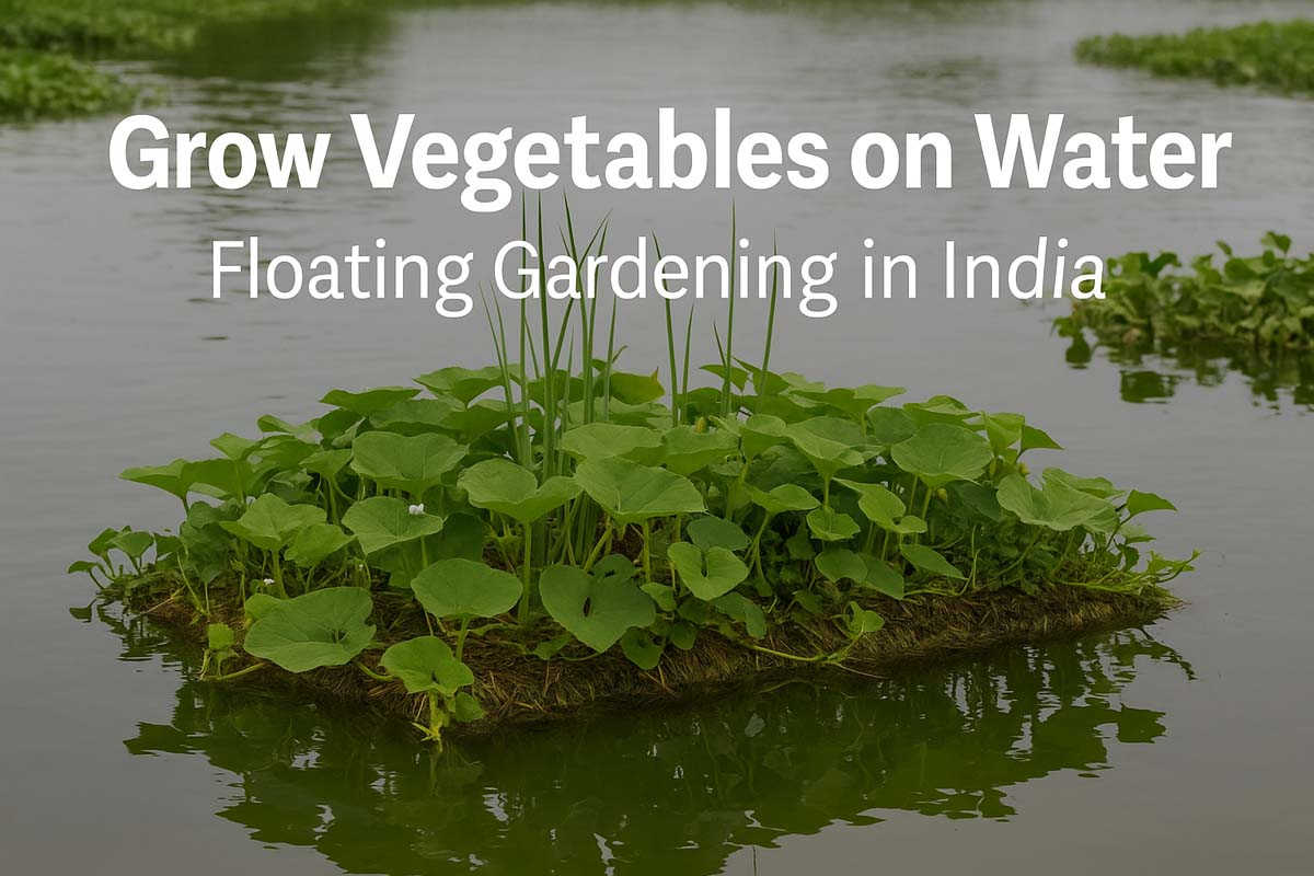 Grow Vegetables on Water – Floating Gardening in India