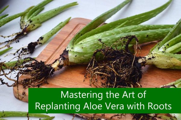 Mastering the Art of Replanting Aloe Vera with Roots