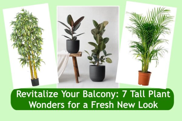 Revitalize Your Balcony: 7 Tall Plant Wonders for a Fresh New Look