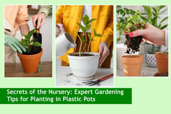 Secrets of the Nursery: Expert Gardening Tips for Planting in Plastic Pots