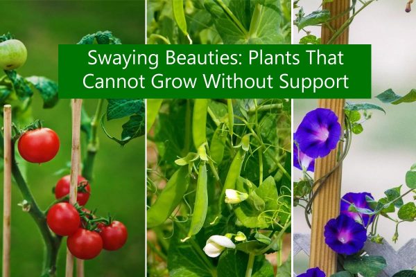 Swaying Beauties: Plants That Cannot Grow Without Support