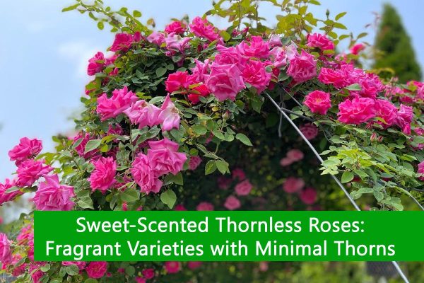 Sweet-Scented Thornless Roses: Fragrant Varieties with Minimal Thorns