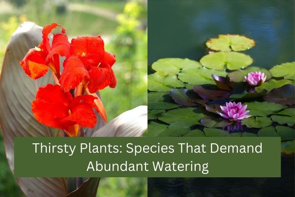 Thirsty Plants: Species That Demand Abundant Watering
