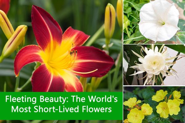 World's Most Short-Lived Flowers