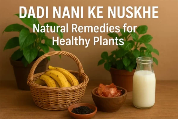 Dadi Nani Ke Nuskhe: Natural Remedies to Keep Plants Healthy at Home